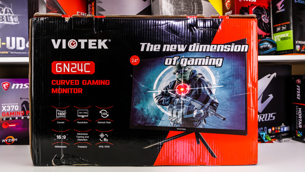 Viotek GN24C 24-inch Curved 1080p 144 Hz Monitor