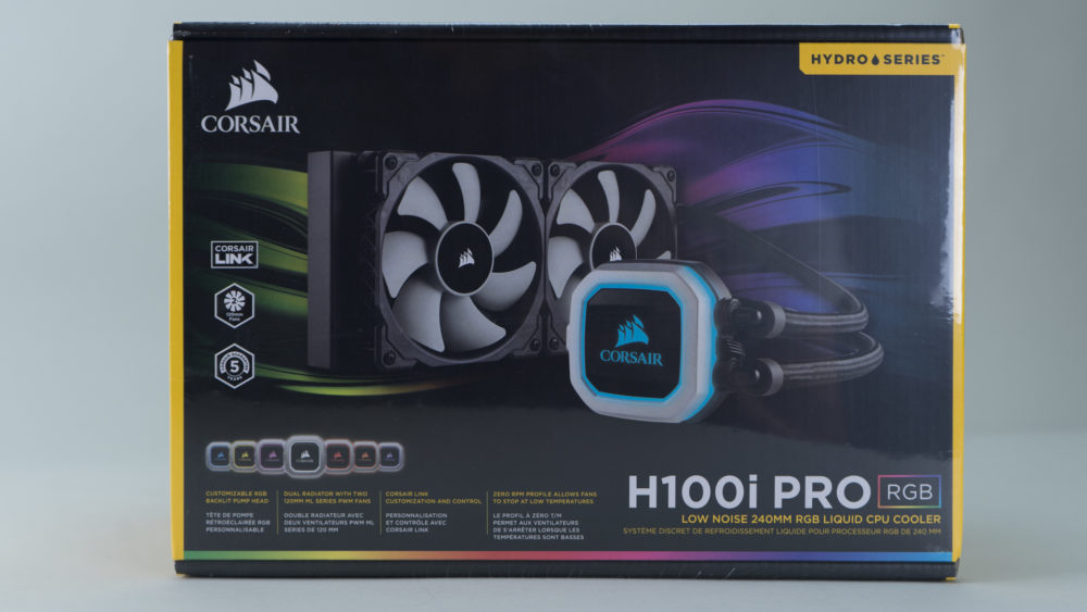 Corsair H100i Pro RGB