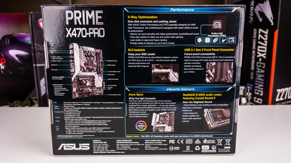 ASUS Prime X470-PRO Motherboard