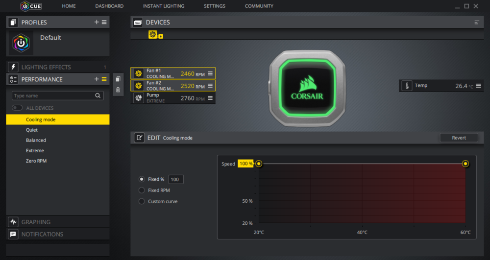 Corsair H100i Pro RGB