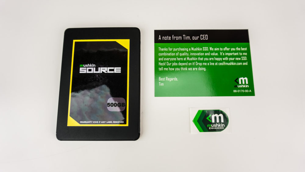 Mushkin Source 500GB Solid State Drive