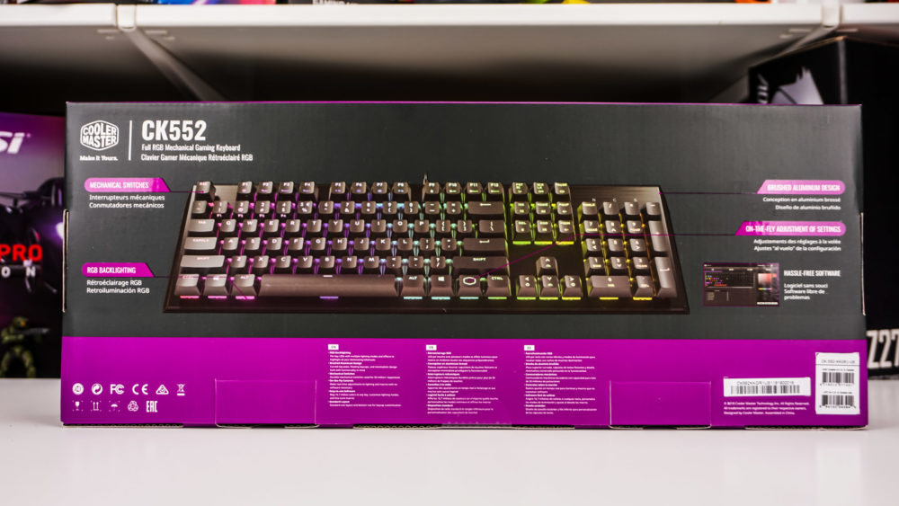 Cooler Master CK552 Gaming Keyboard