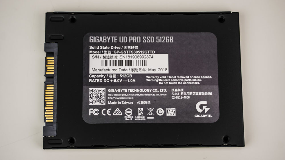 Gigabyte UD Pro 512GB Solid State Drive