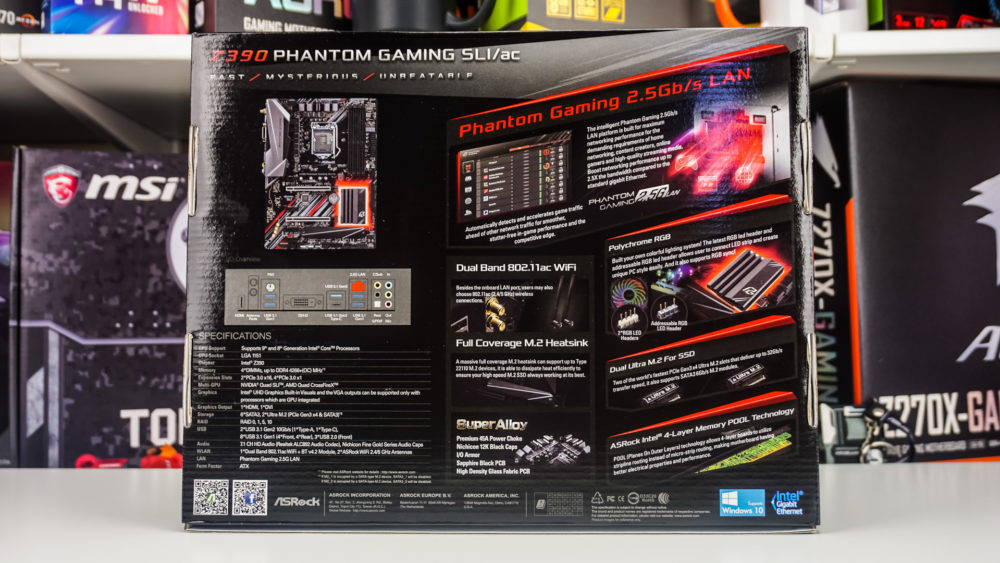 ASRock Z390 Phantom Gaming SLI/ac