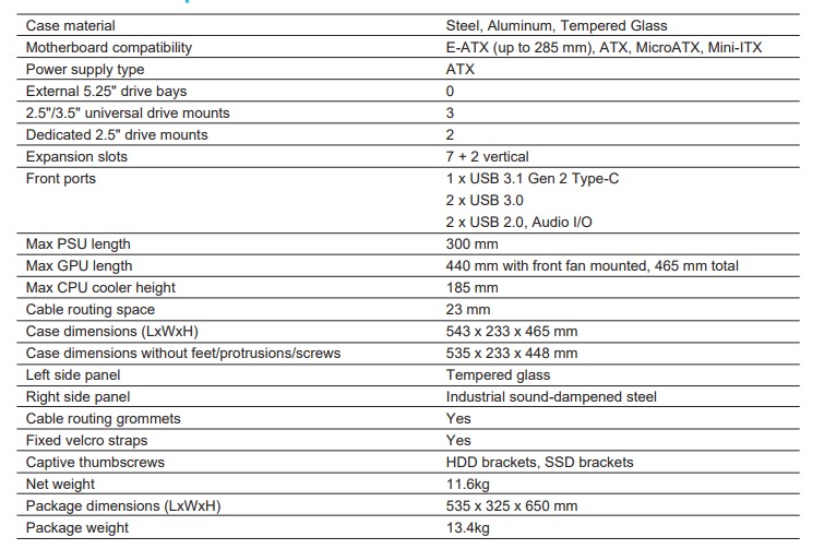 define s2 specs