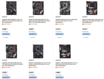 newegg z390 motherboards 2