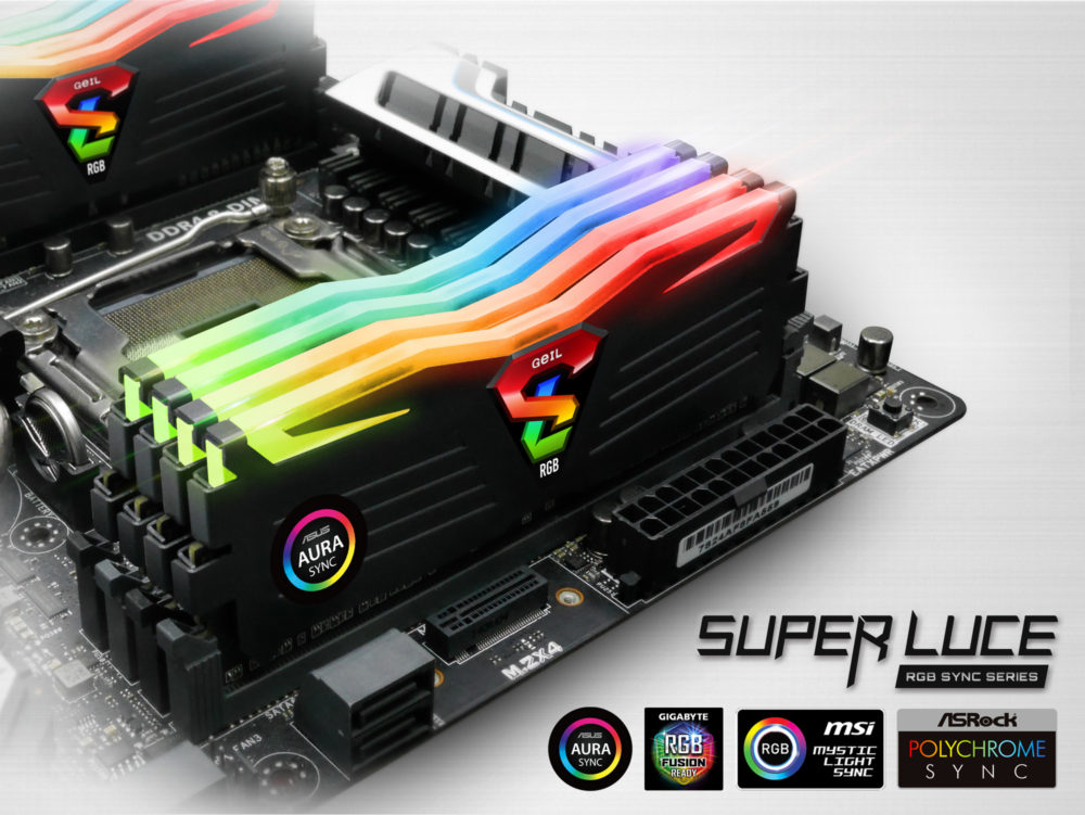 GeIL Super Luce RGB SYNC Quad Channel