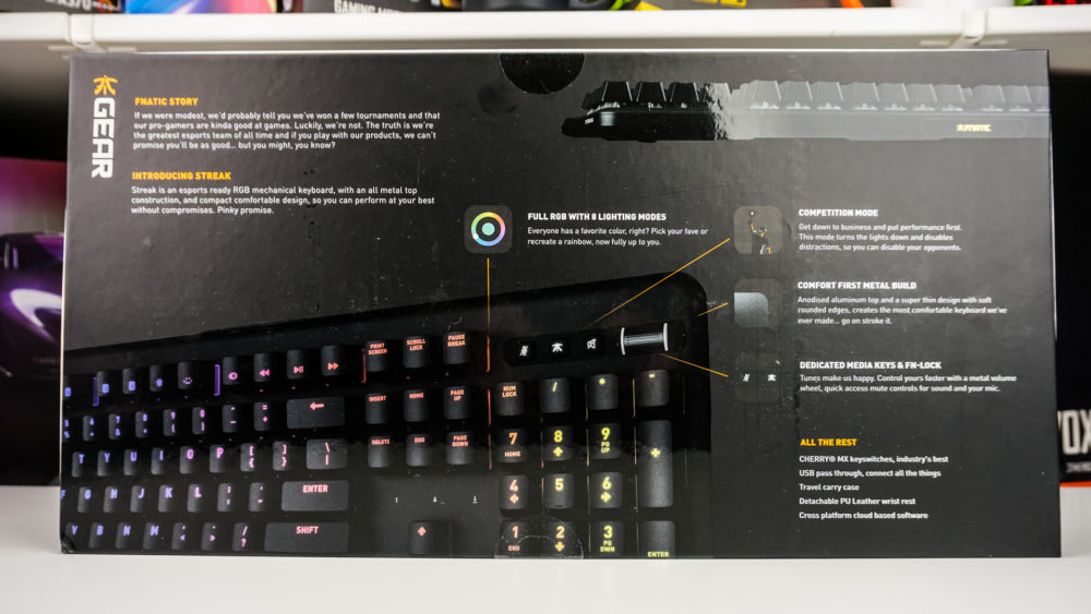 FNATIC Streak Gaming Keyboard