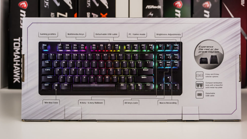 Tesoro Gram Spectrum TKL Keyboard
