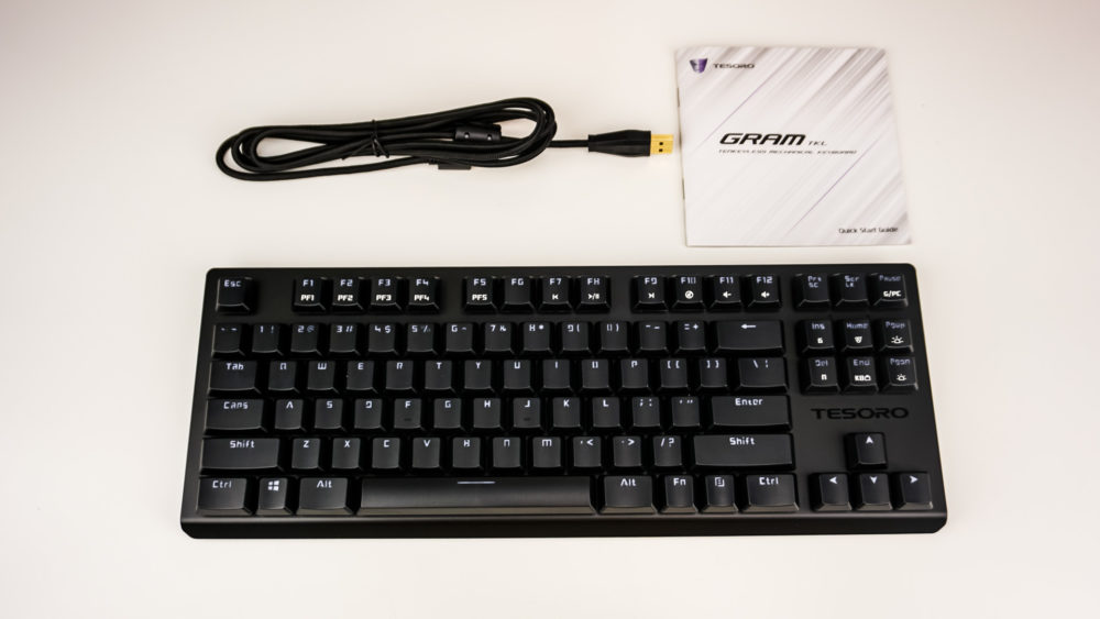 Tesoro Gram Spectrum TKL Keyboard