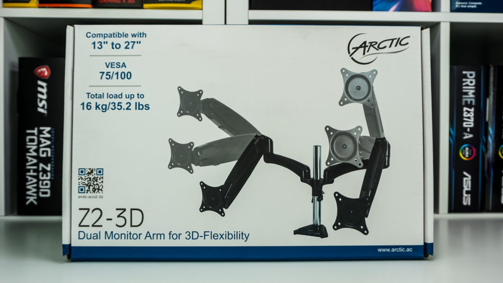 Arctic Z2-3D Dual Monitor Arm