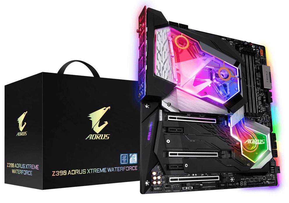 Z390 AORUS Xtreme Waterforce Motherboard