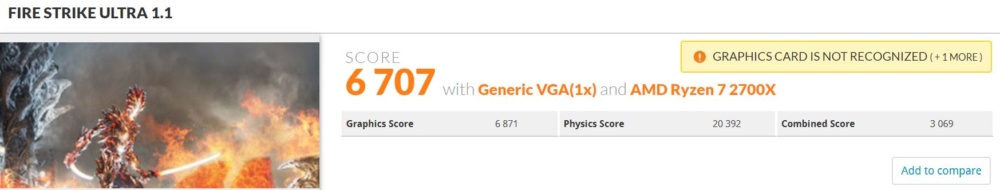 AMD Radeon VII Fire Strike Ultra