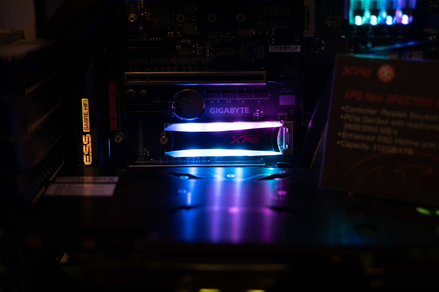 Spectrix RGB M.2 SSD