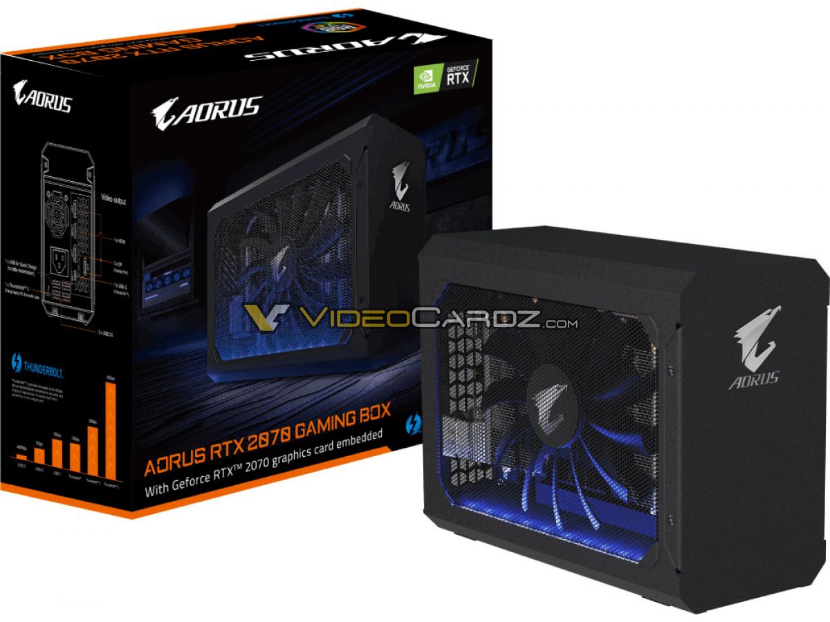 GIGABYTE GeForce RTX 2070 8GB GAMING BOX GV N2070IXEB 8GC