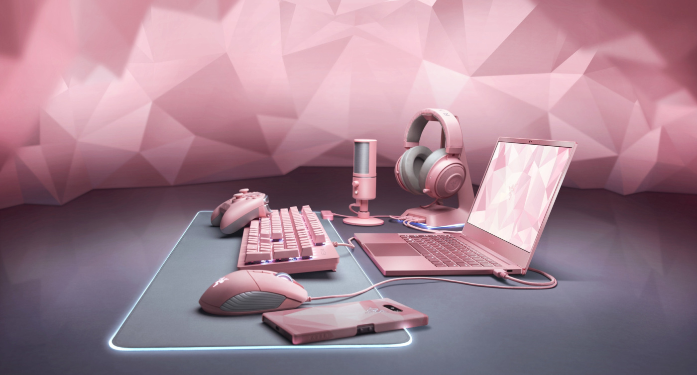 razer quartz pink
