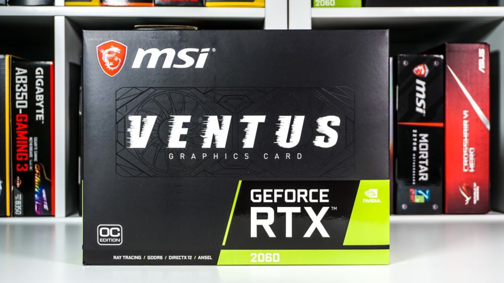 MSI GeForce RTX 2060 Ventus 6G OC Graphics Card Review