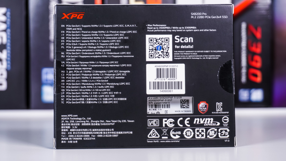 ADATA XPG SX8200 Pro