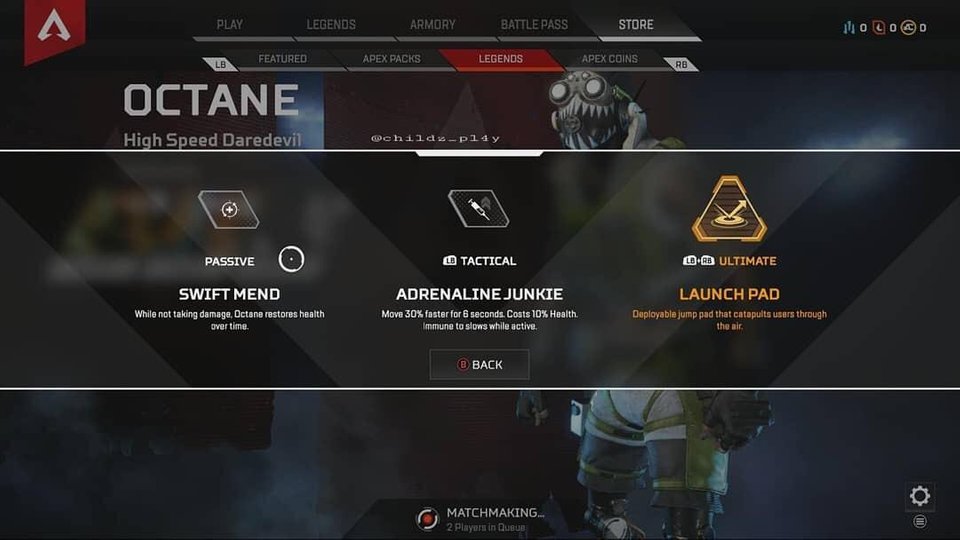 apex legends octane2