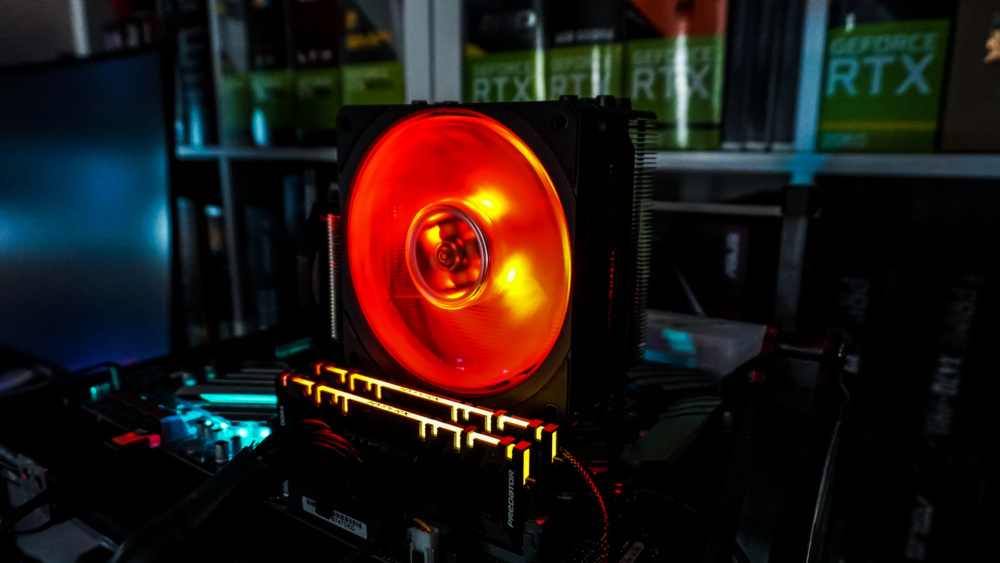 Cooler Master Hyper 212 RGB Black Edition CPU Cooler