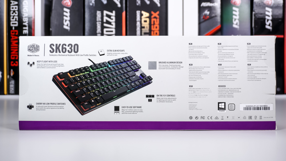 Cooler Master SK630 Low Profile Keyboard