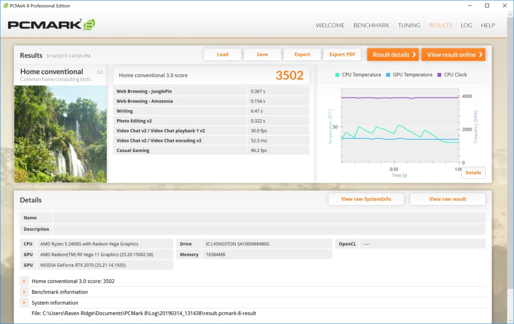 pcmark8 home