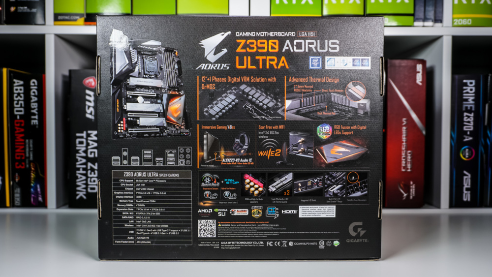 Gigabyte Z390 AORUS Ultra Motherboard