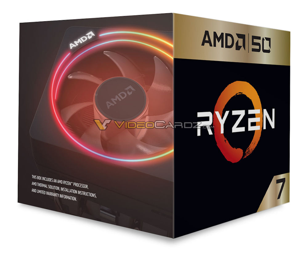 AMD Ryzen 7 2700X 50th Anniversary Edition 2