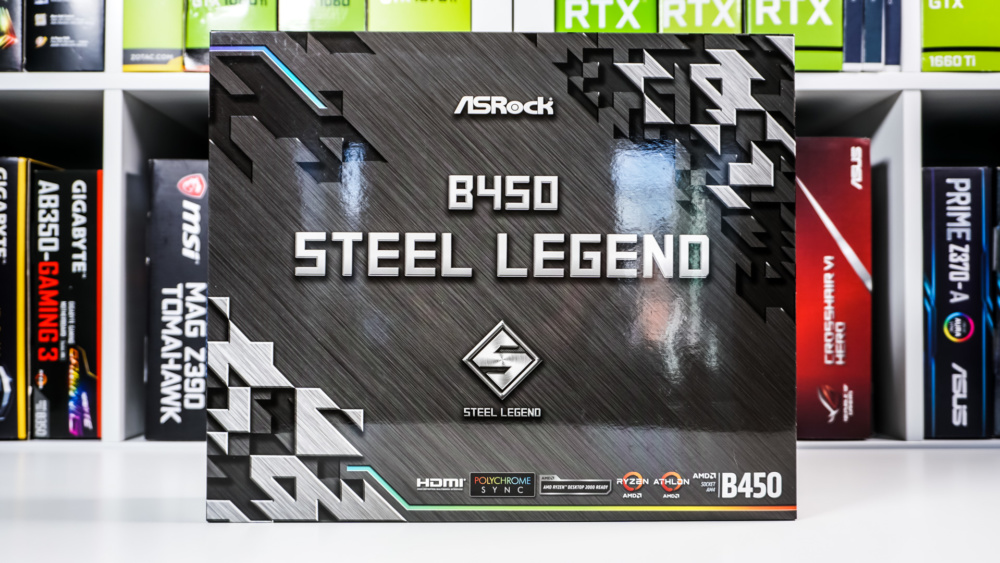 ASRock B450 Steel Legend Motherboard