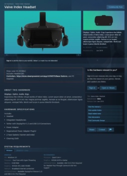 valve vr 2