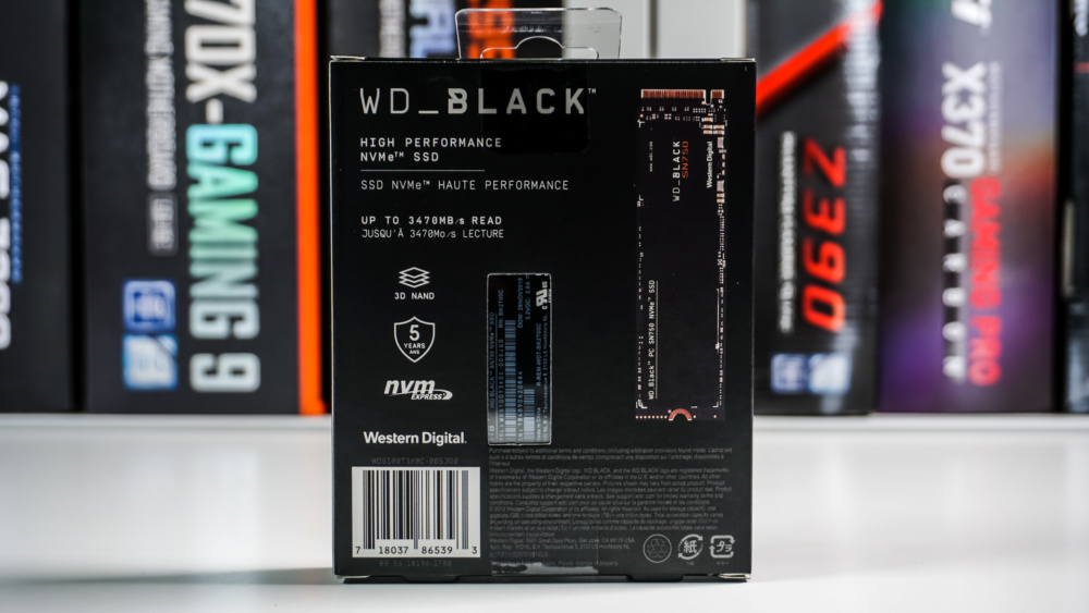 WD Black SN750 1TB Solid State Drive