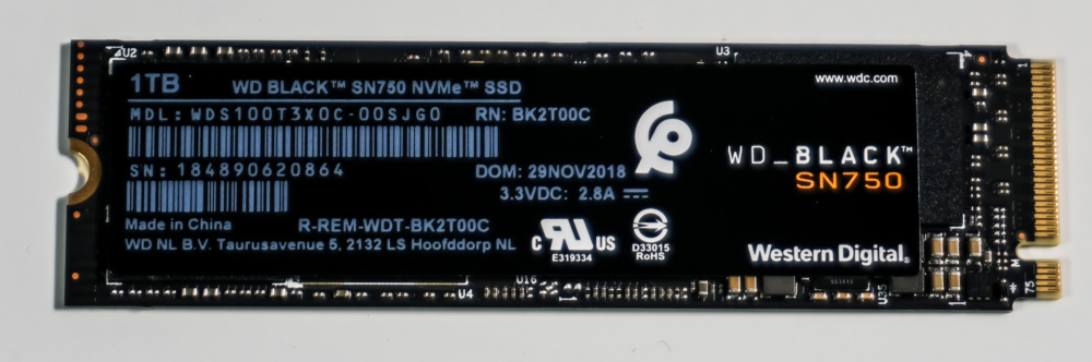 WD Black SN750 1TB Solid State Drive