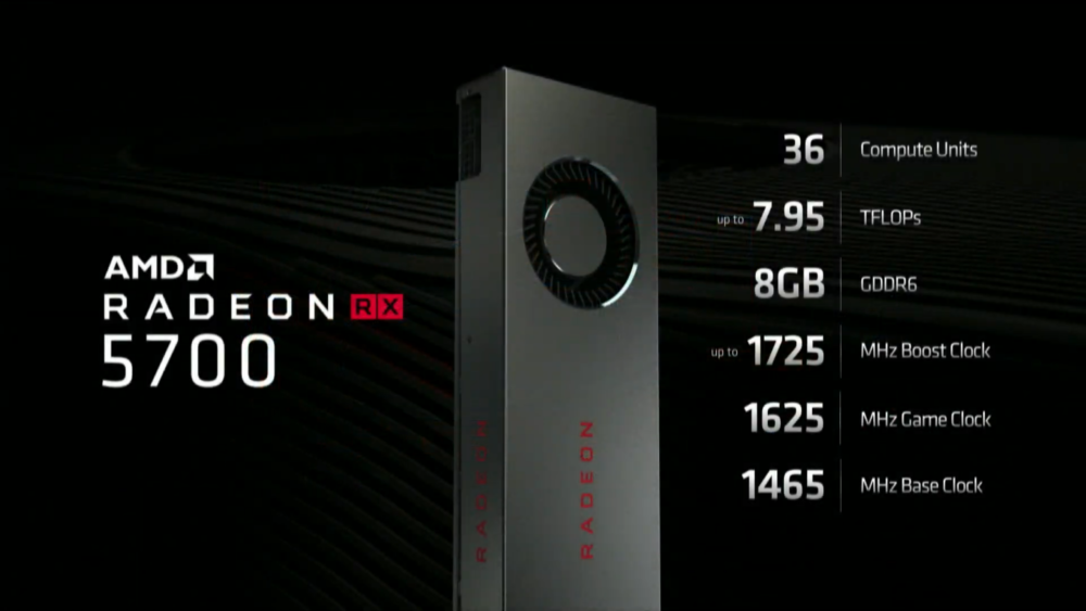 AMD Radeon RX 5700 1