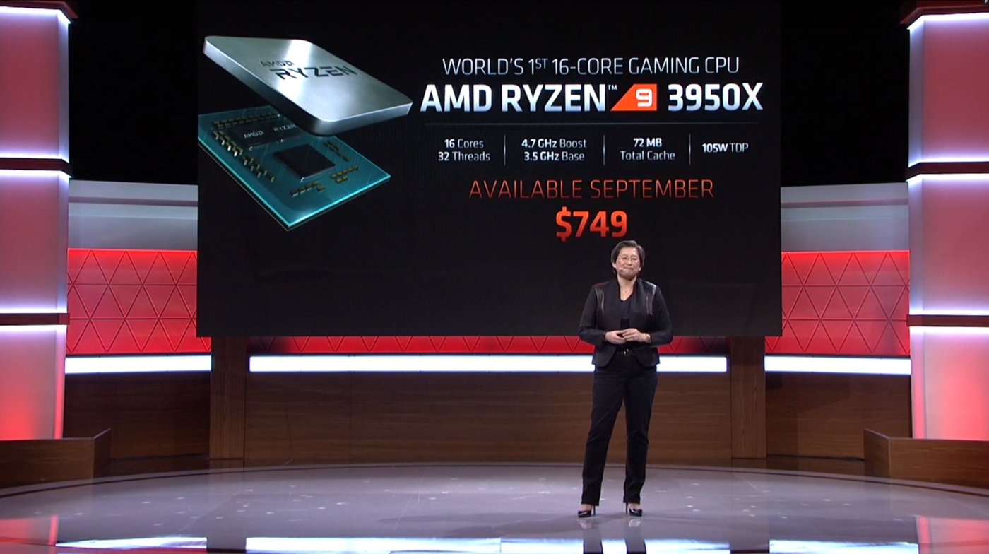 AMD Ryzen 9 3950X Processor
