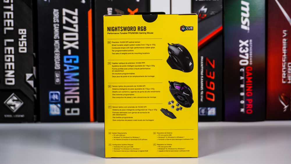 Corsair NIGHTSWORD RGB Gaming Mouse