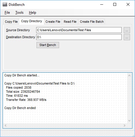 diskbench