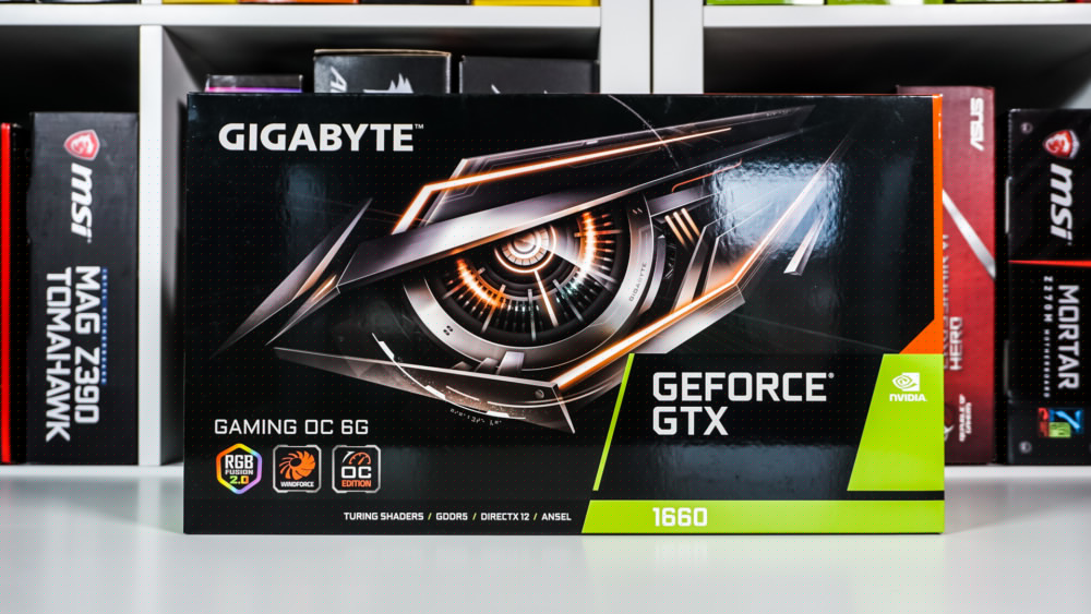 Gigabyte GeForce GTX 1660 Gaming OC 6G