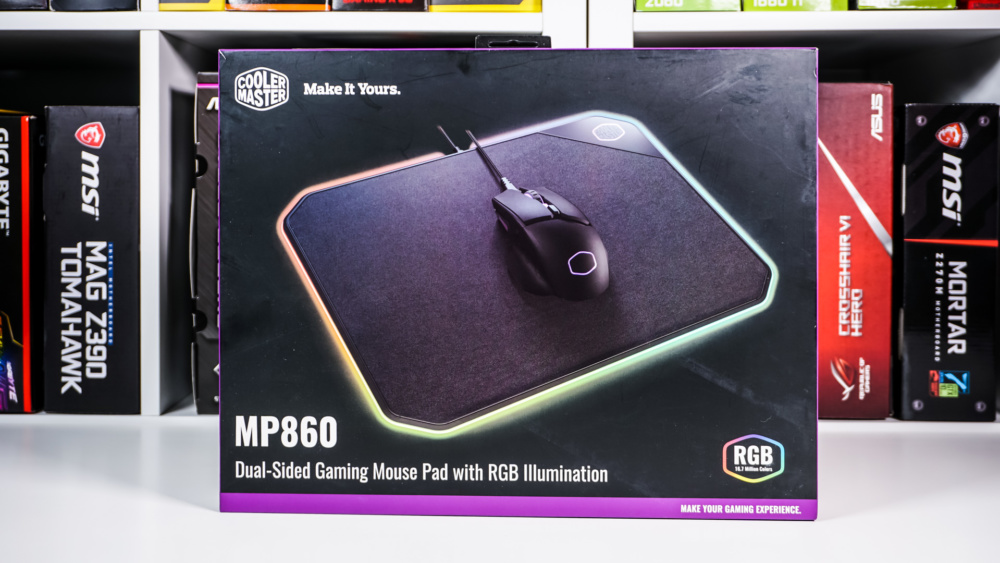 Cooler Master MP860 Dual-Sided RGB Mousepad