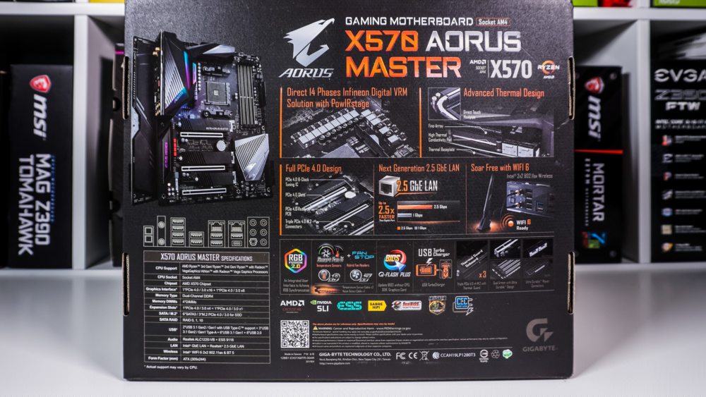Gigabyte X570 AORUS Master Motherboard