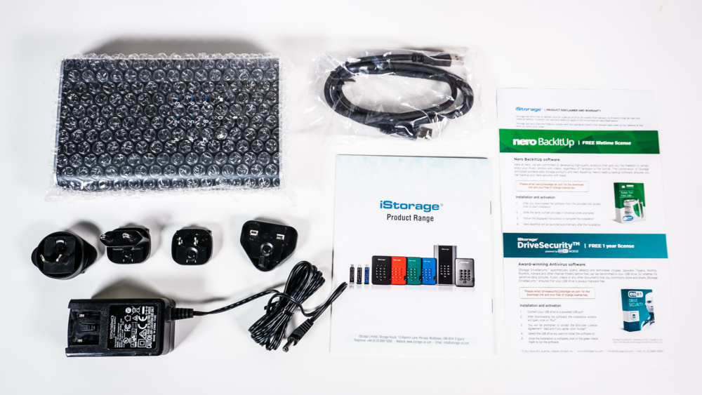 iStorage diskashur DT2 8TB External Hard Drive