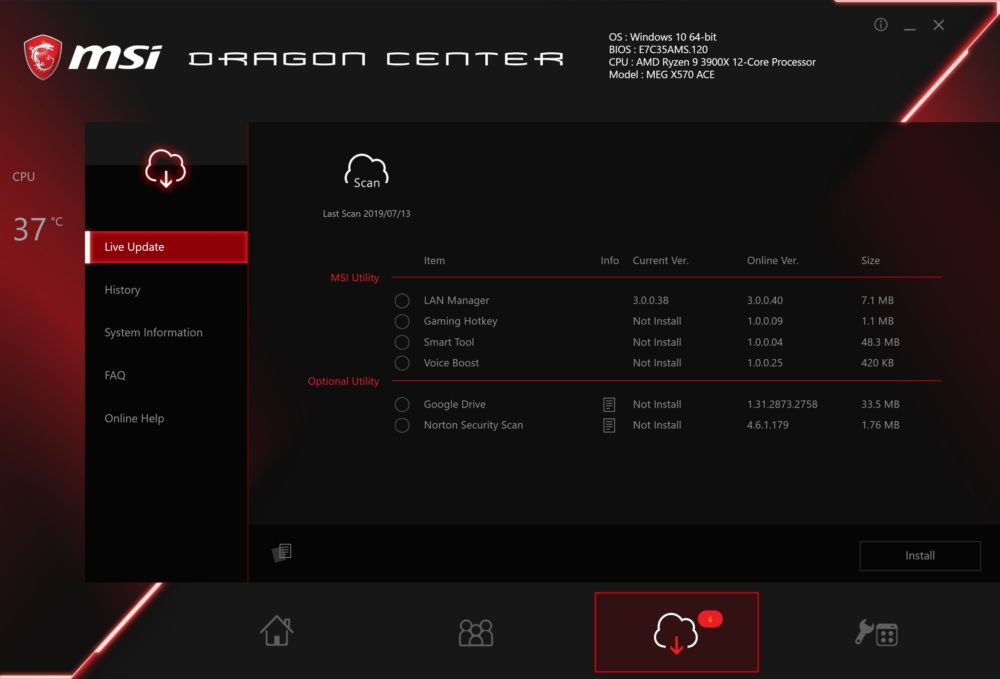msi dragon 9
