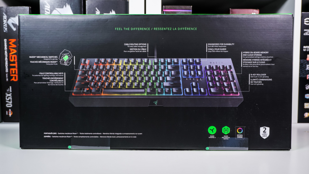 Razer BlackWidow (2019) Gaming Keyboard Review | ThinkComputers.org