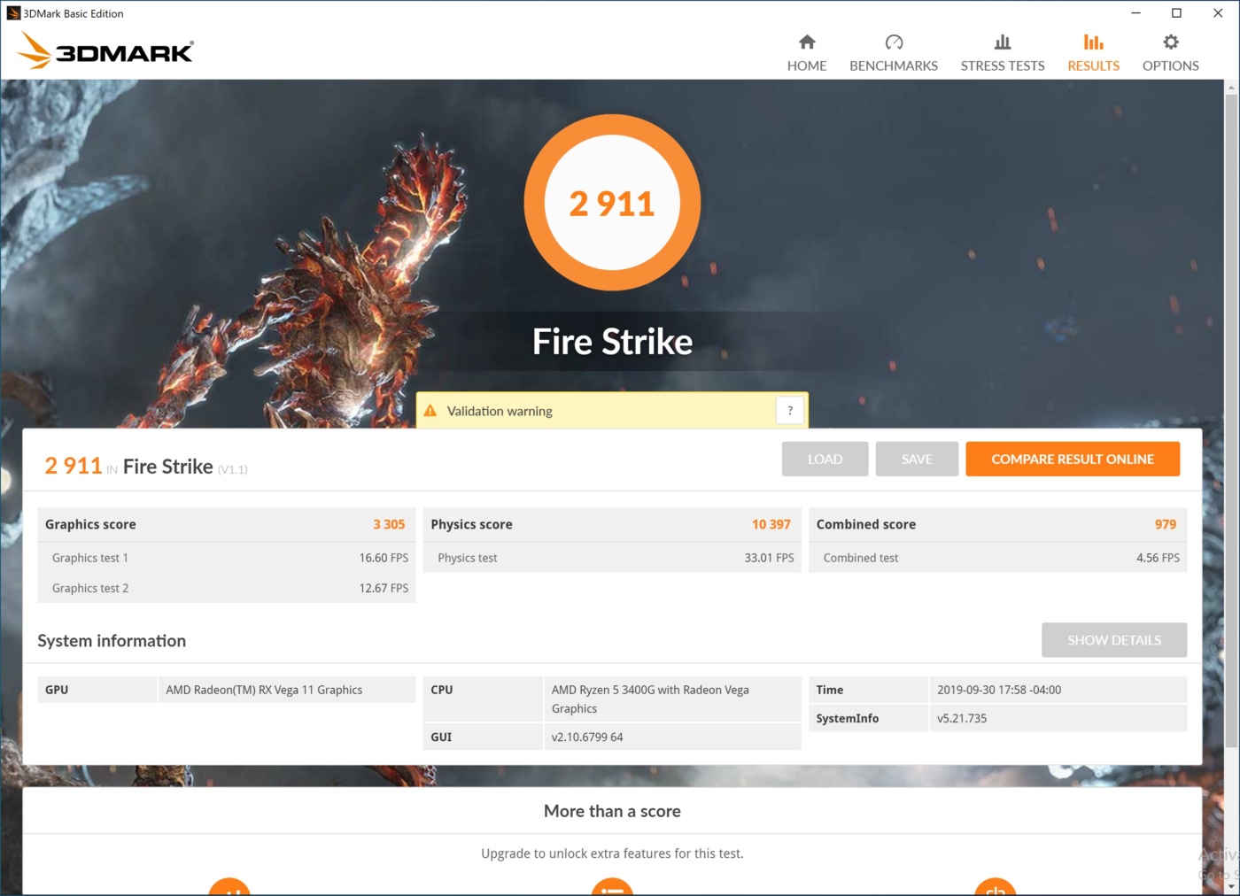 3dmark fire