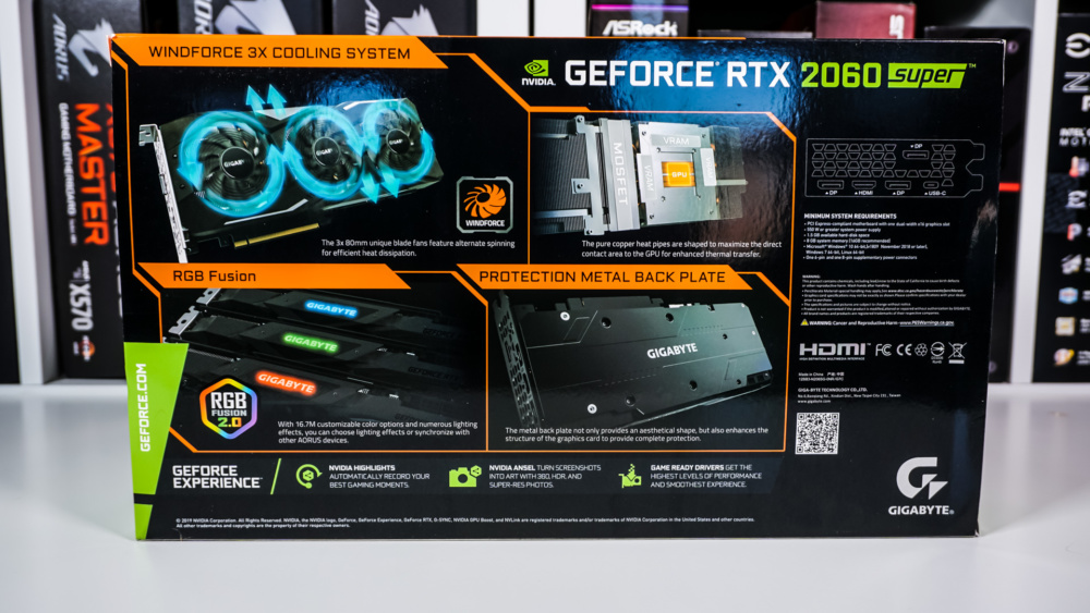 Gigabyte GeForce RTX 2060 Super Gaming OC 8G Graphics Card