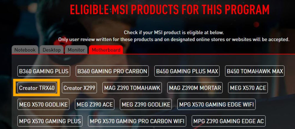 trx40 msi