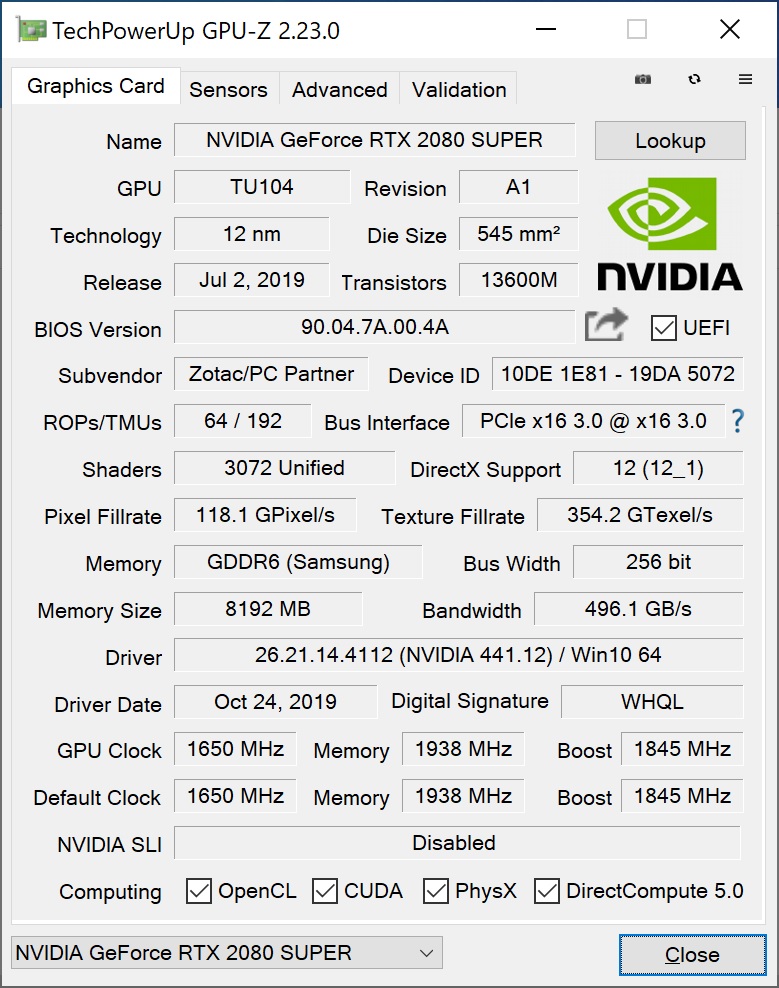 2080 super info