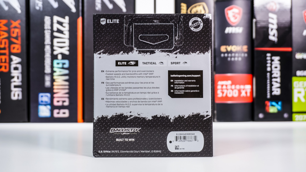 Ballistix Elite DDR4-3600 16GB Memory Kit