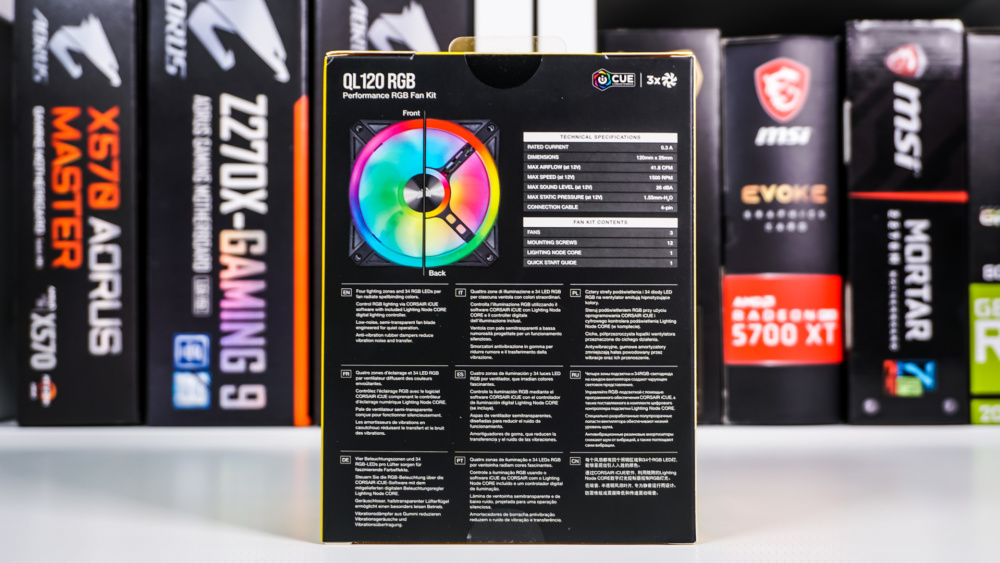 Corsair iCUE QL120 RGB Fans