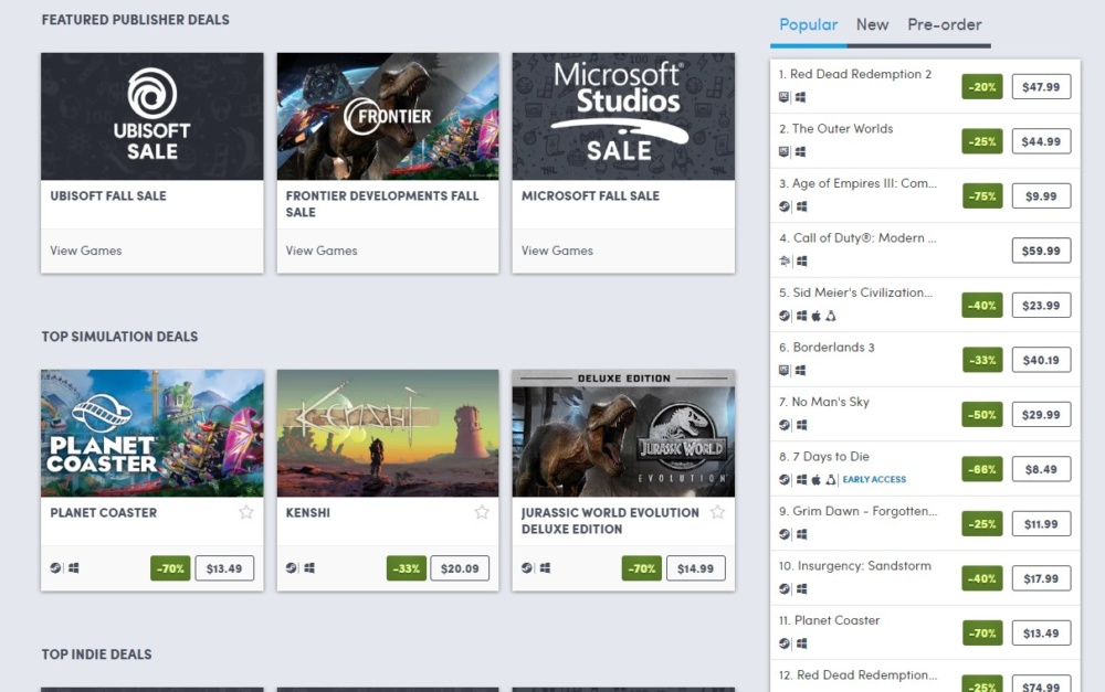 humble fall sale 2