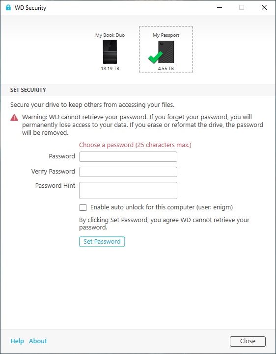 mypassport 5tb ss12